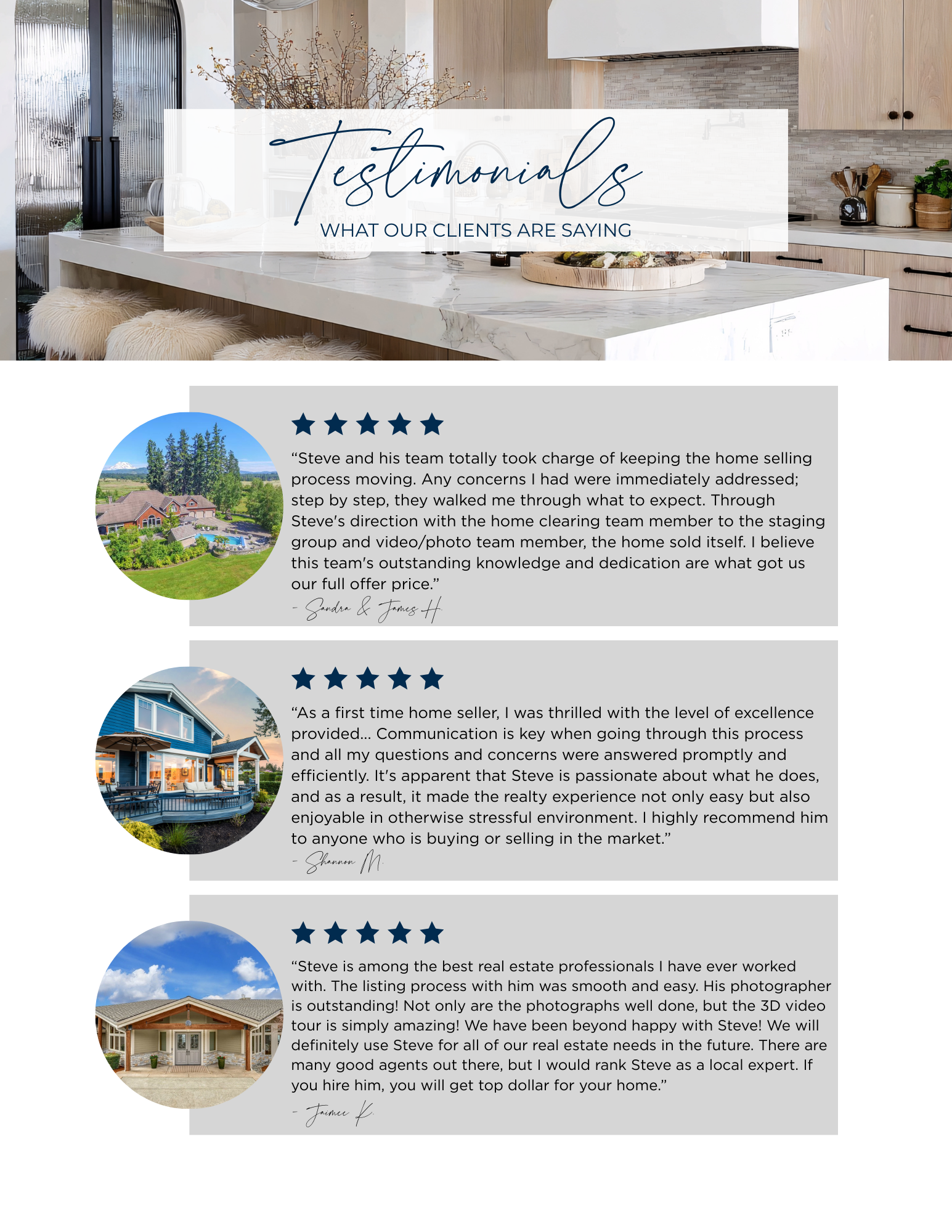 McNamer Testimonials